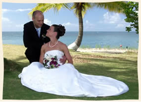 married by a palm tree in st thomas
