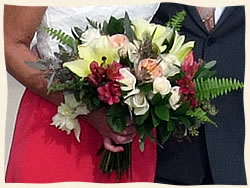 Wedding flowers for St. Thomas St. John Virgin Islands Wedding