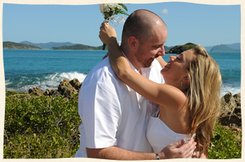 Married in St. Thomas Virgin Islands