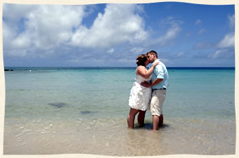 married at Lindquist Beach