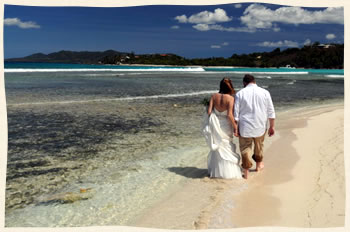 Married on Lindquist Beach St Thomas