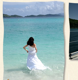 St Thomas wedding bride in the Virgin Islands
