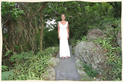 Walking nature trail ailse to vow renewal st thomas virgin islands