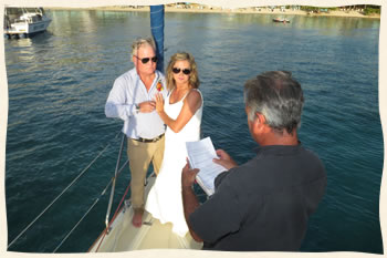 Married by captain on sailboat - St. Thomas - Virgin iIslands