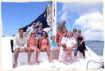 St. John sailing wedding - US Virgin Islands