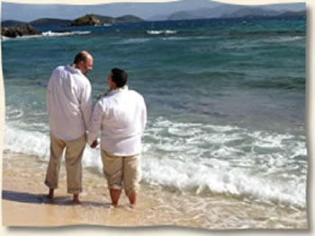Same sex weddings on St. Thomas US Virgin Islands