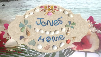 Sunburst personalized plaque 