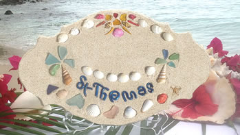 St. Thomas Sunburst Plaque