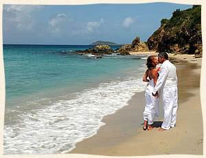 Blue Beards Beach wedding St. Thomas