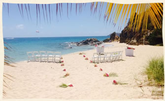 Bluebeards Beach Wedding St. Thomas USVI