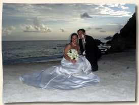 couple on the beach