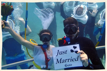 Snuba Seatrek Wedding St. Thomas Virgin Islands