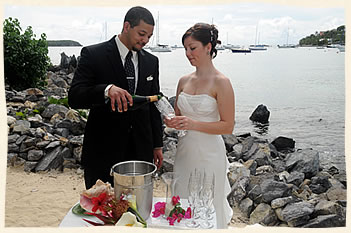 wedding at elysian beach st thomas