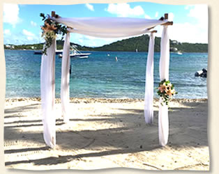 Island Wedding Arches And Aisles St Thomas Wedding Us Virgin Islands