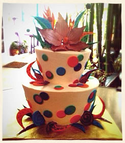 Tropical Fantacy in the Garden St Thomas Cake