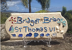 sand art plaque st thomas