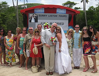 st thomas st john wedding transportation