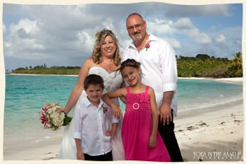 St. Thomas Private Beach Wedding