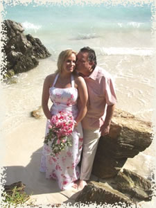 St. Thomas Beach Wedding