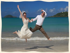 St Thomas destination wedding - Magens Beach, St. Thomas