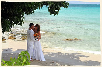 Saint Thomas tropical wedding