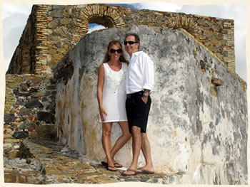 Historical Fort on Hassel Island USVI