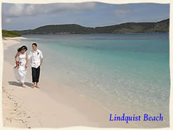 Virgin Islands beach wedding at Lindquist Beach St. Thomas