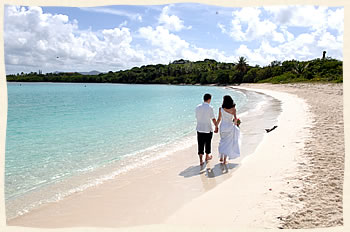 St. Thomas Lindquist Beach Wedding