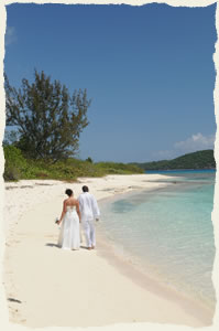 wedding at lindquist beach st thomas virgin islands