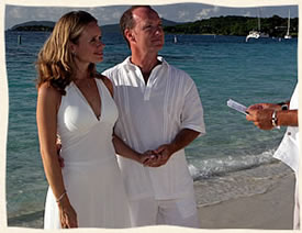 Wedding officiant St. Thomas St. John Virgin Islands