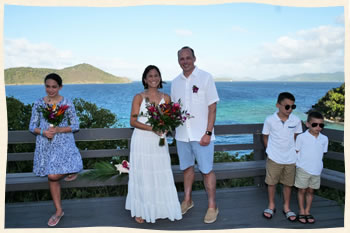 Vow renewal at Pt. Pleasant Resort US Virgin Islands