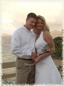 Virginisland Wedding Couple