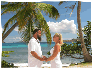 Married at Sapphire Beach St Thomas USVI