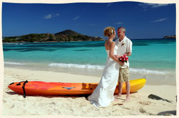 Married at Sapphire Beach  St. Thomas USVI